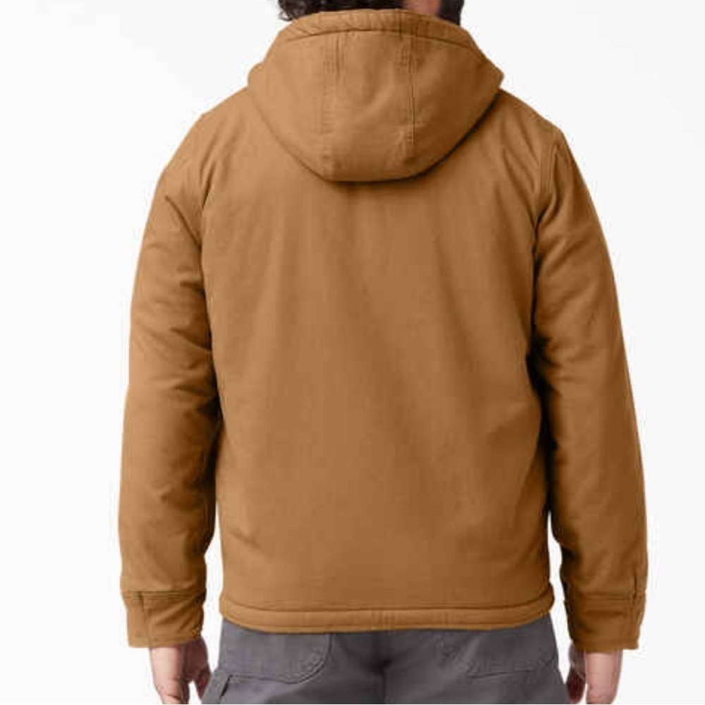 Dickies Duck High Pile Fleece Lined Hooded Jacket Size XL - Picture 2 of 9